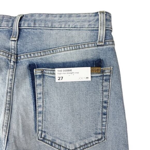 NWT JOE'S JEANS The Debbie High Rise Straight Crop Jean Size 27 Kamryn - Picture 8 of 8